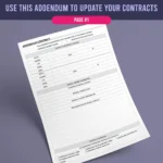 Addendum Contract Form - Image 2