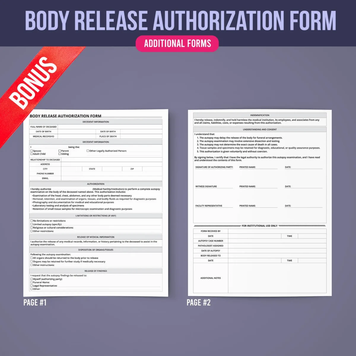 Autopsy Report Form - Image 6