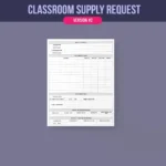 Classroom Supply Request Form - Image 3