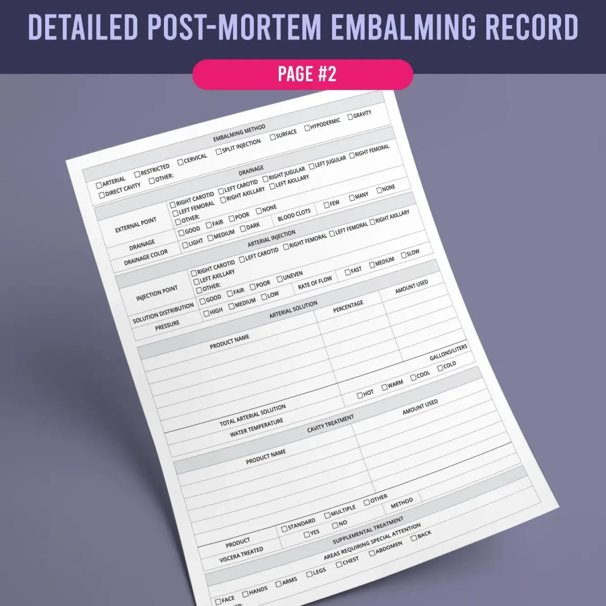 Embalming Report Form - Image 3