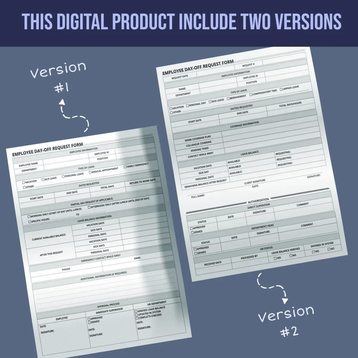 Employee Day-Off Request Forms - Image 2