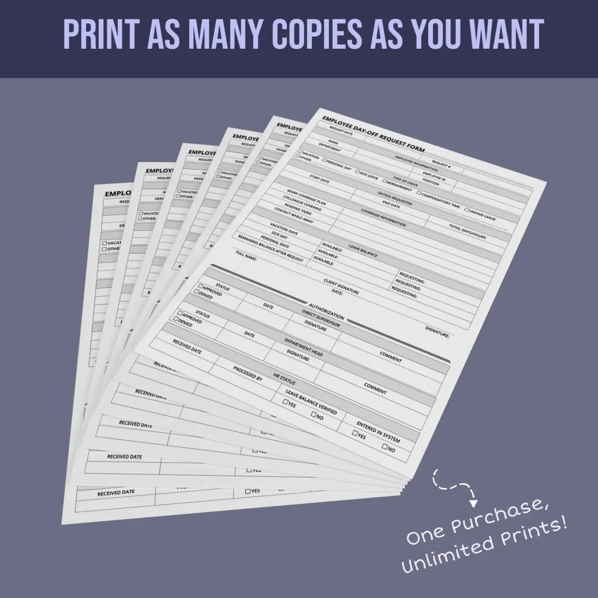Employee Day-Off Request Forms - Image 3