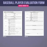 Essential Baseball Team Management Forms Bundle (8 Printable PDF) - Image 3