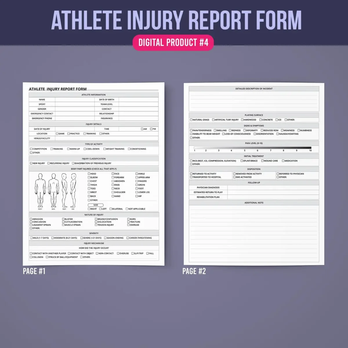 Essential Basketball Team Management Forms Bundle - Image 5