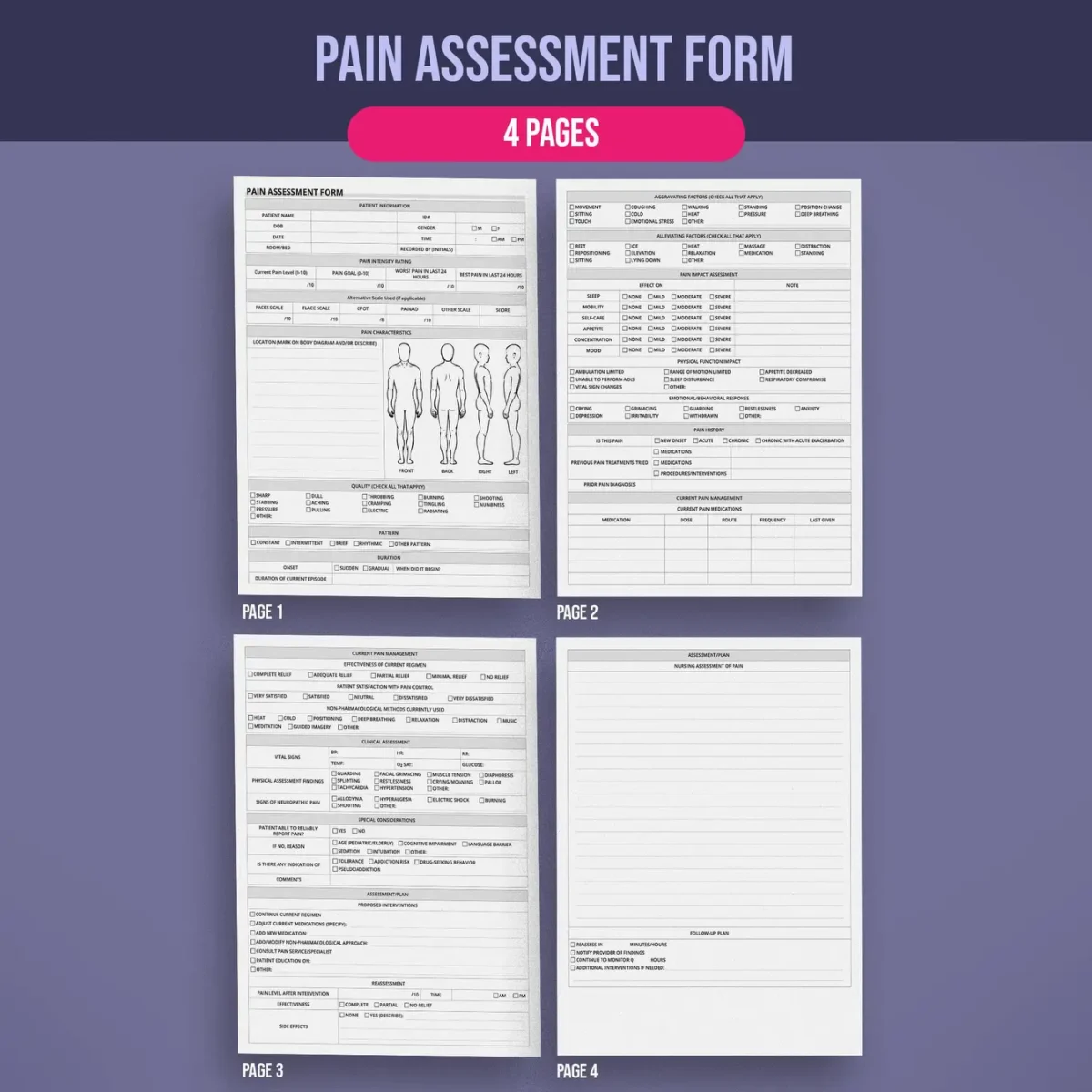 Essential Nursing Forms bundle - Image 2