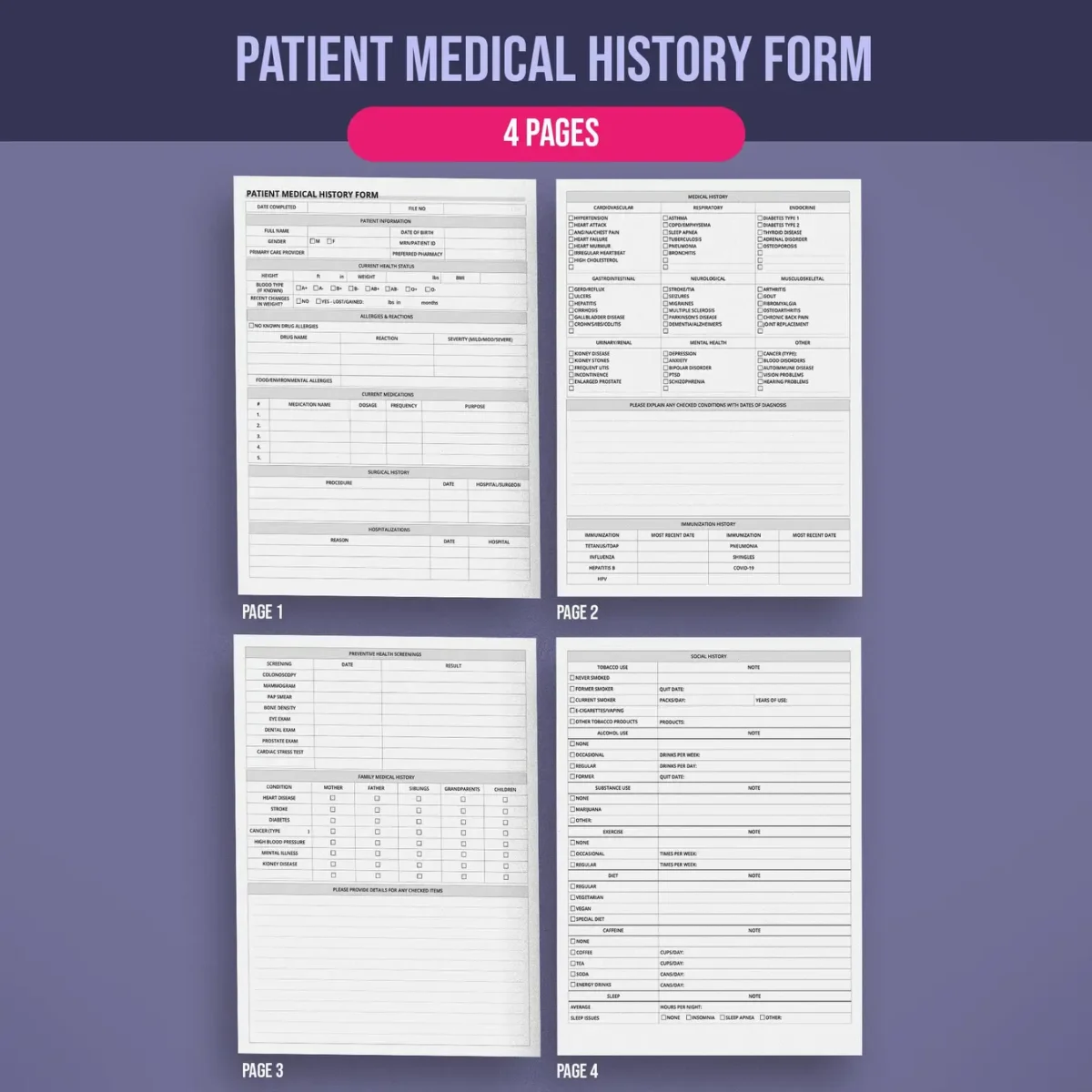 Essential Nursing Forms bundle - Image 6