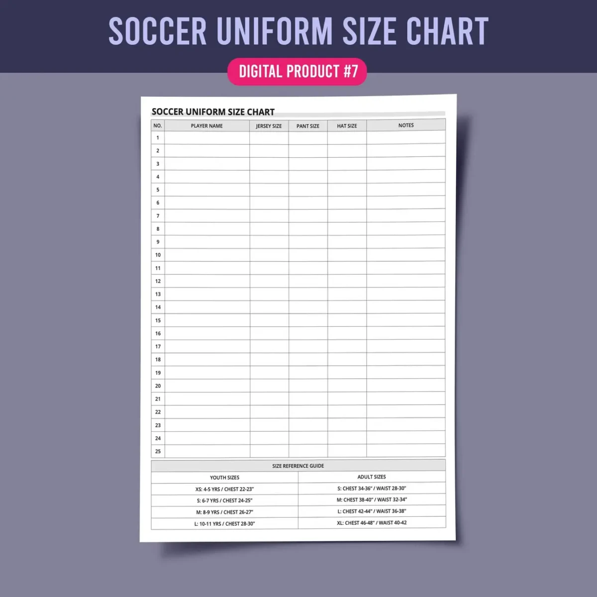 Essential Soccer Team Management Forms Bundle - Image 8