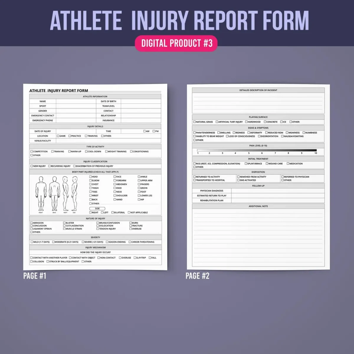 Essential Soccer Team Management Forms Bundle - Image 4