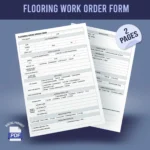 Flooring Work Order Form