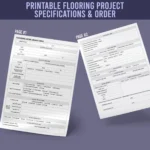 Flooring Work Order Form - Image 2