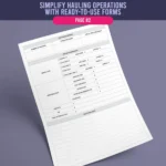 Hauling Work Order Form - Image 3
