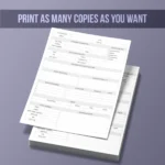Mechanic Work Order Form - Image 3