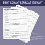 Medical Procedure Informed Consent Form - Image 2