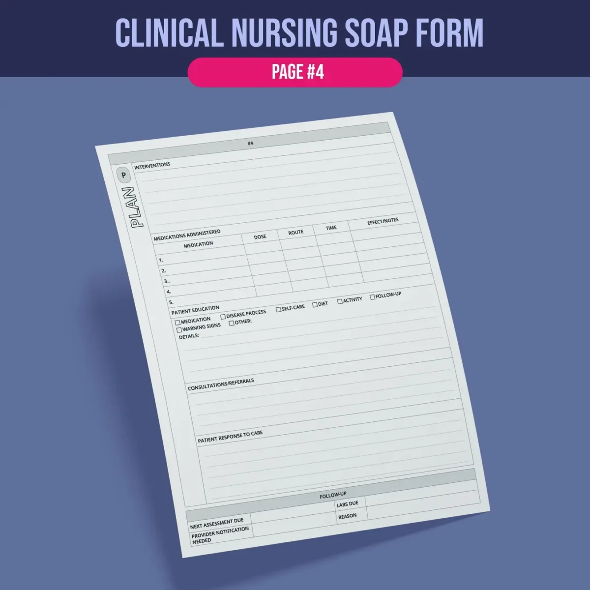 Nursing Soap Note - Image 5