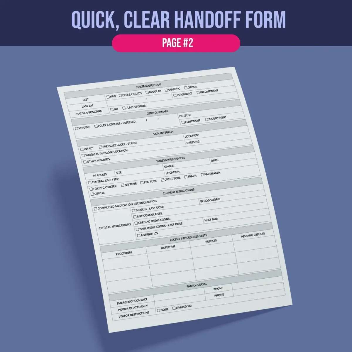 Patient Handoff Form - Image 3