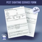 Pest Sighting Service Form