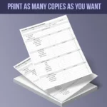 Restaurant Kitchen Tracking Forms Bundle - Image 7