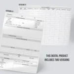 Service Work Order Log Form - Image 3