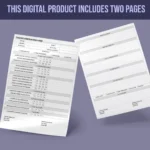 Teacher Observation Form - Image 2
