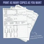 Work Injury Report Form - Image 5